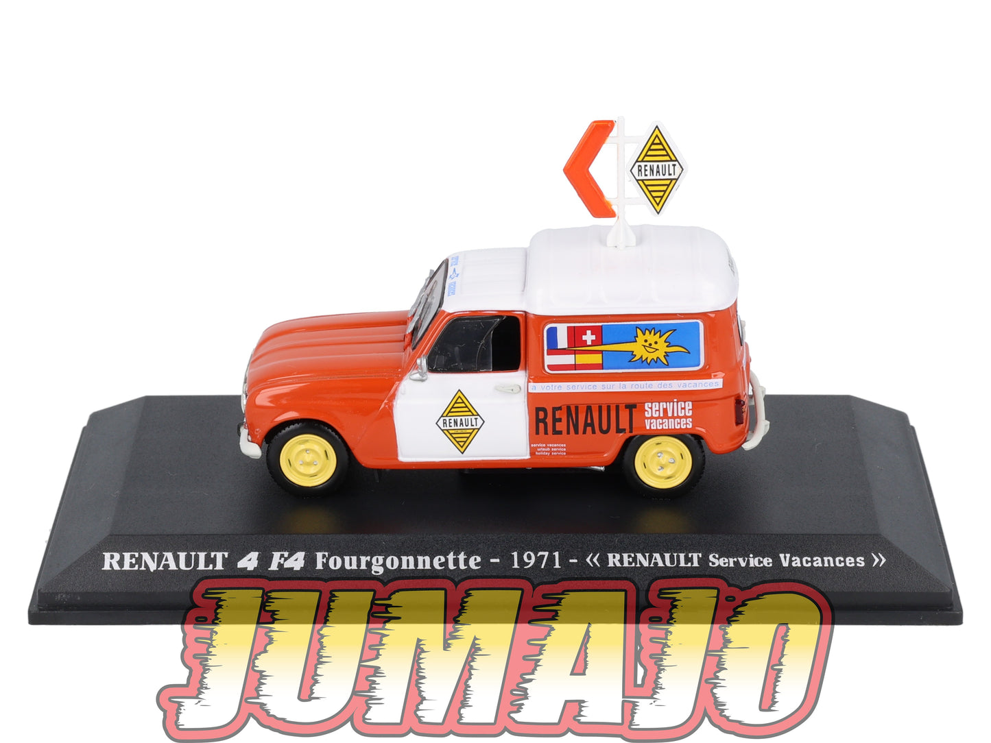 RE81 voiture 1/43 M6 NOREV : RENAULT 4 F4 Fourgonnette 1971 OCCASION