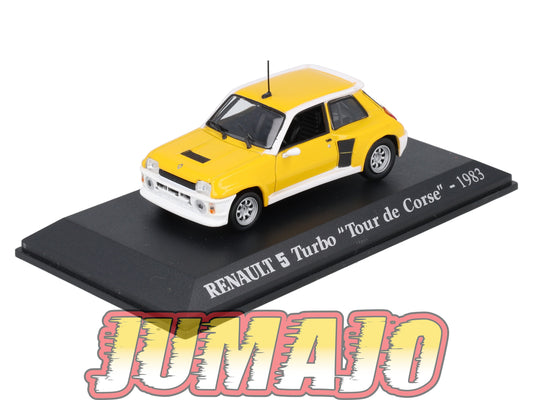 RE84 voiture 1/43 M6 NOREV : RENAULT 5 Turbo Tour de Corse 1983