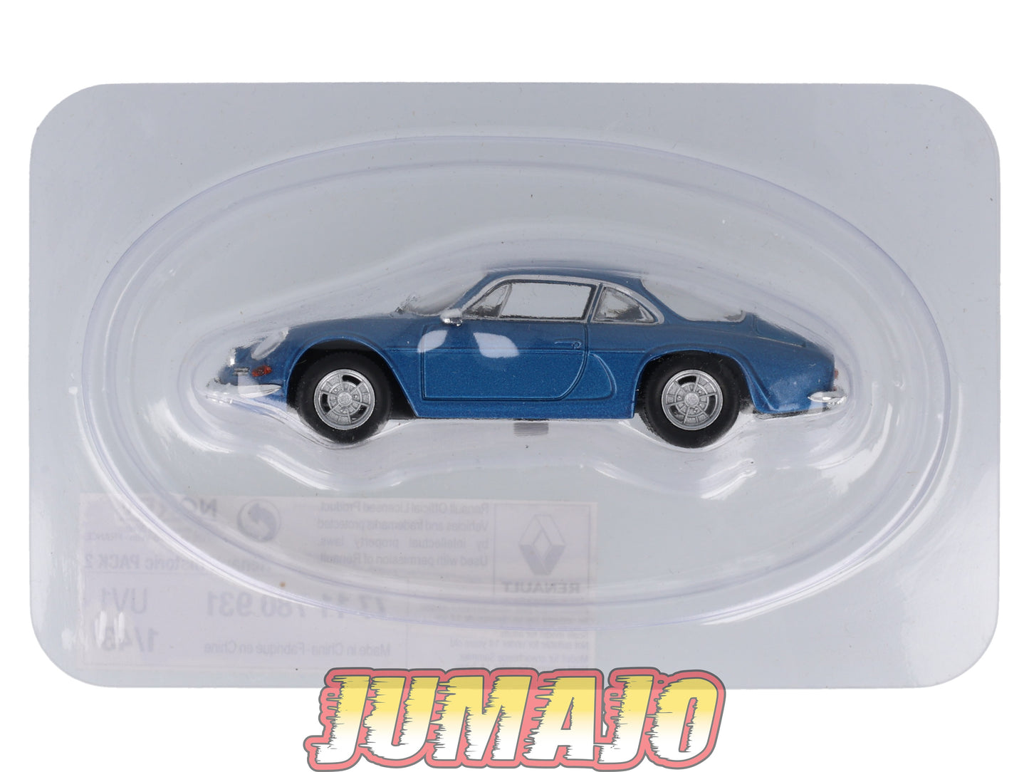 REN71 Voiture 1/43 NOREV : RENAULT Alpine A110 Tour de Corse 1969