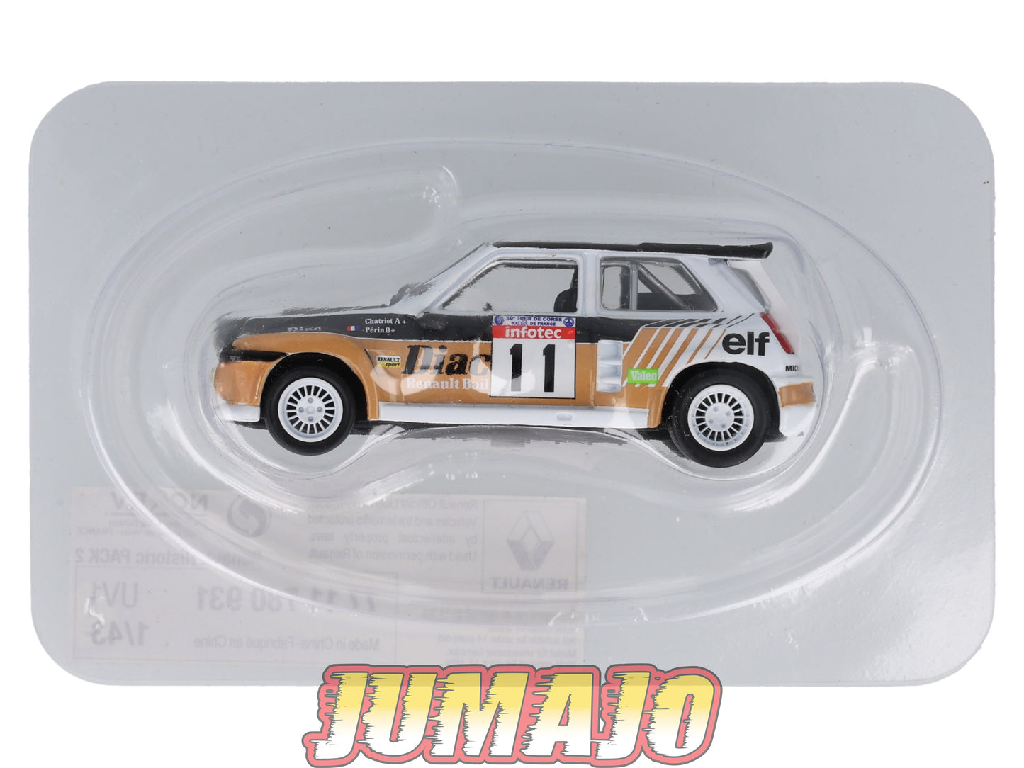 REN74 Voiture 1/43 NOREV : RENAULT 5 Turbo 2 1982 Chatriot+ #11