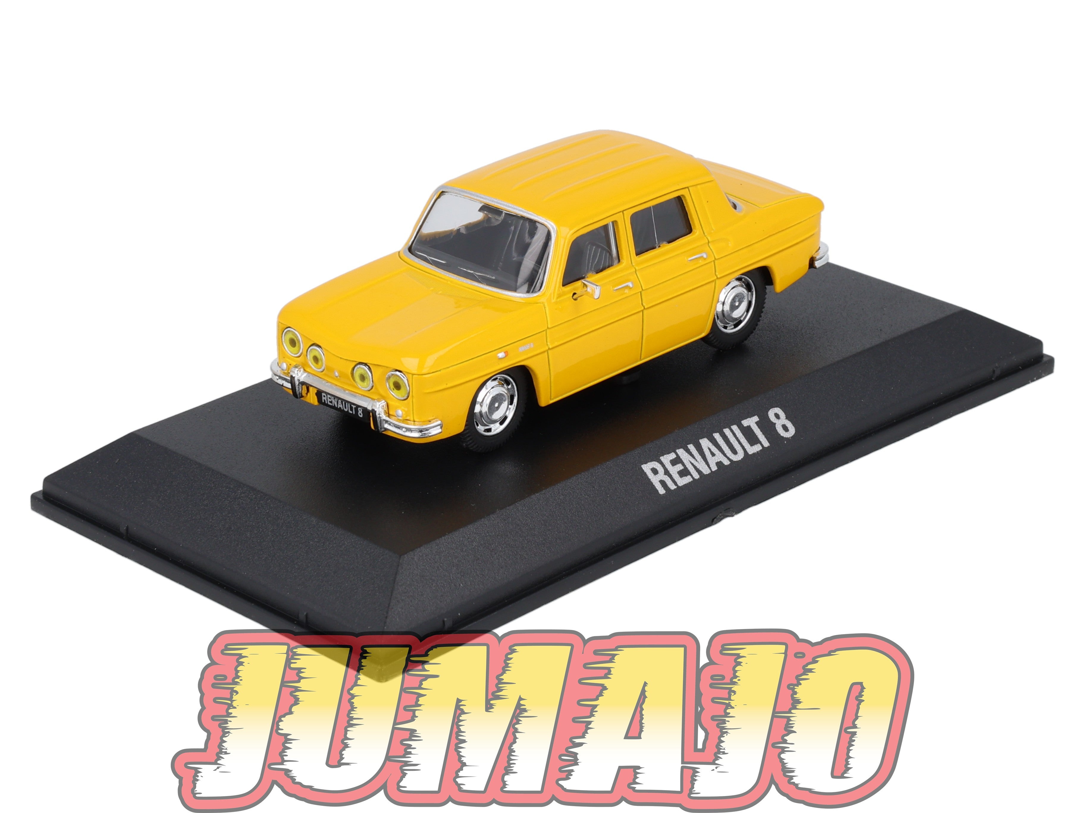 Renault 8 blanche au 1/43 de Norev - Collection Renault 8 blanche au 1/43 de Norev - Collection