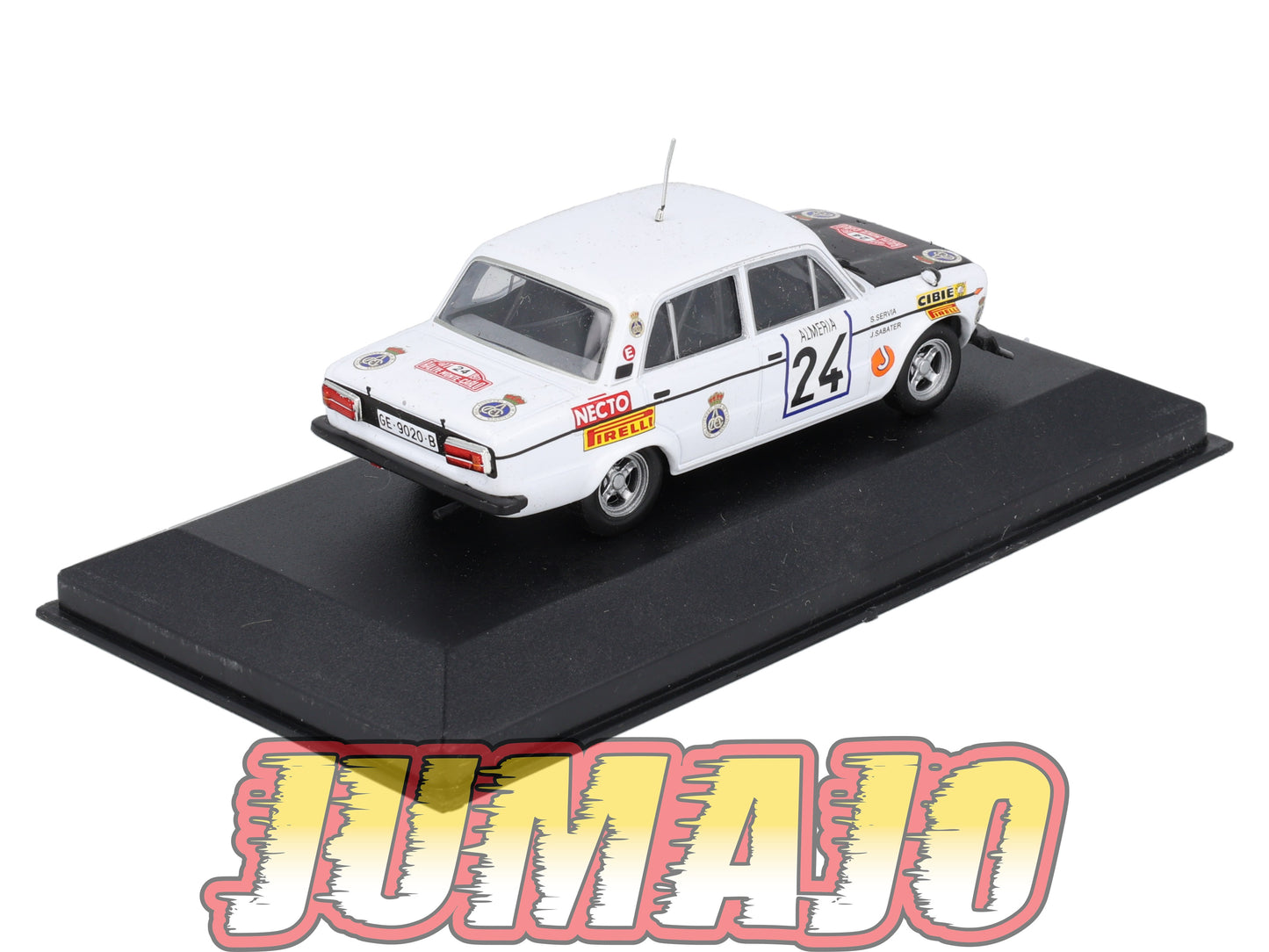 RES3 1/43 IXO Altaya Rallye Espagne SEAT 1430 1800 Gr. 4 1977 #24 S.Serviá