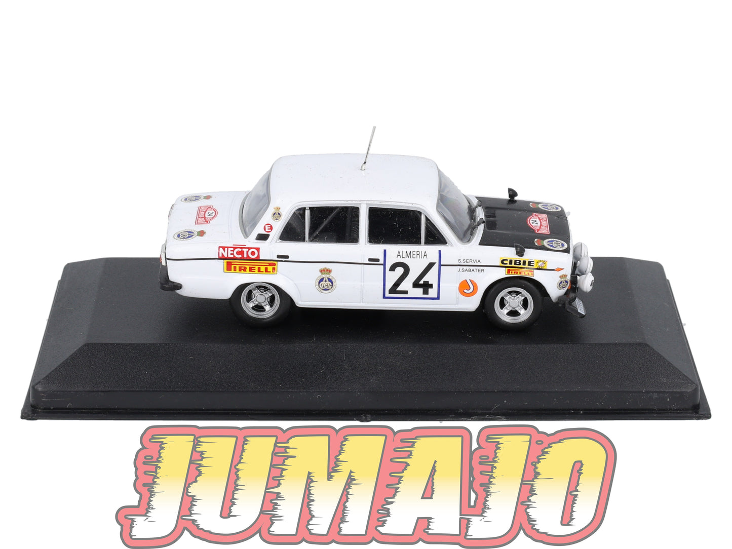 RES3 1/43 IXO Altaya Rallye Espagne SEAT 1430 1800 Gr. 4 1977 #24 S.Serviá