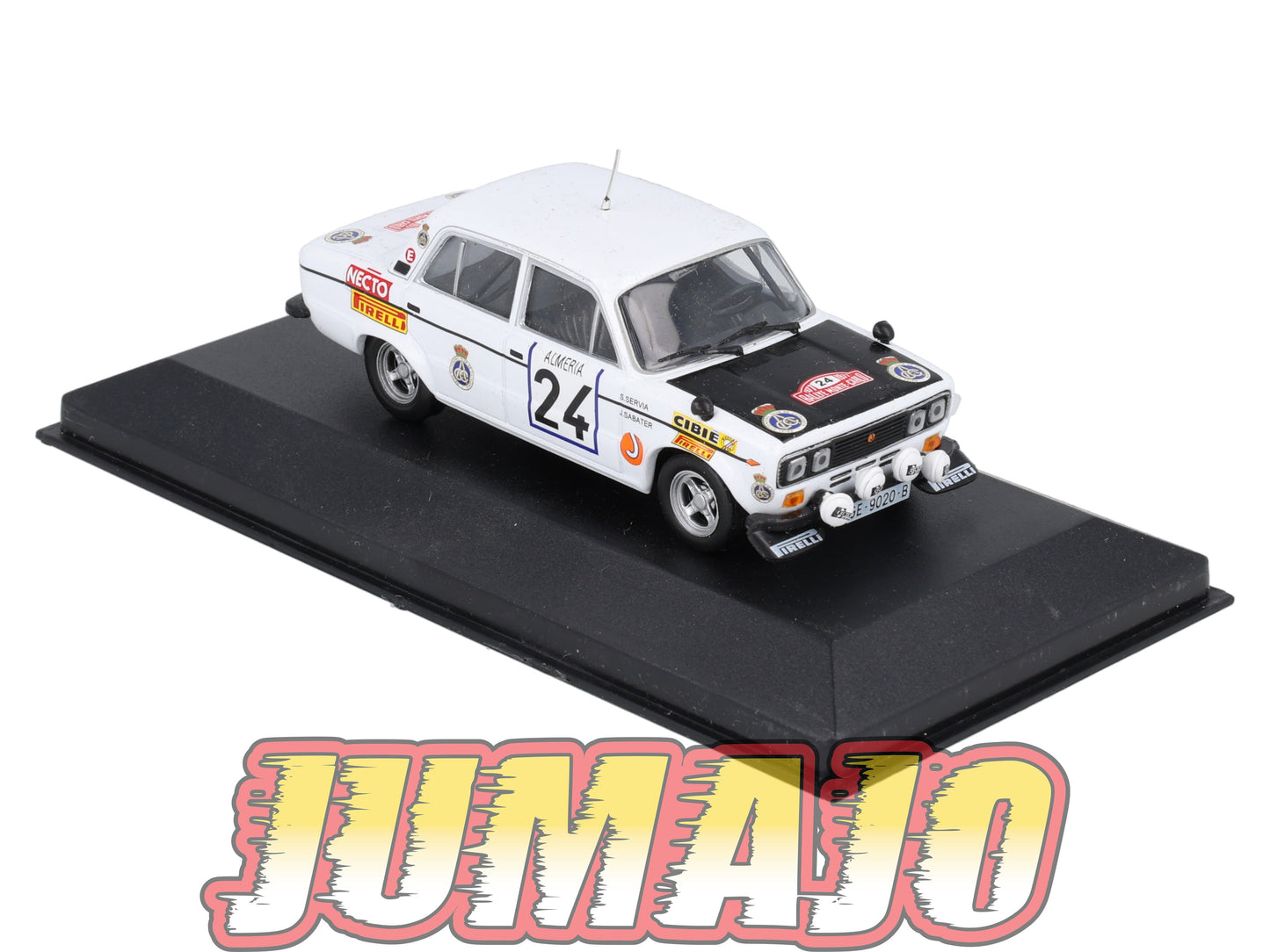 RES3 1/43 IXO Altaya Rallye Espagne SEAT 1430 1800 Gr. 4 1977 #24 S.Serviá