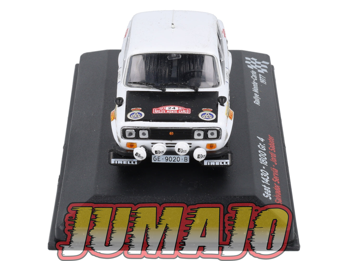 RES3 1/43 IXO Altaya Rallye Espagne SEAT 1430 1800 Gr. 4 1977 #24 S.Serviá