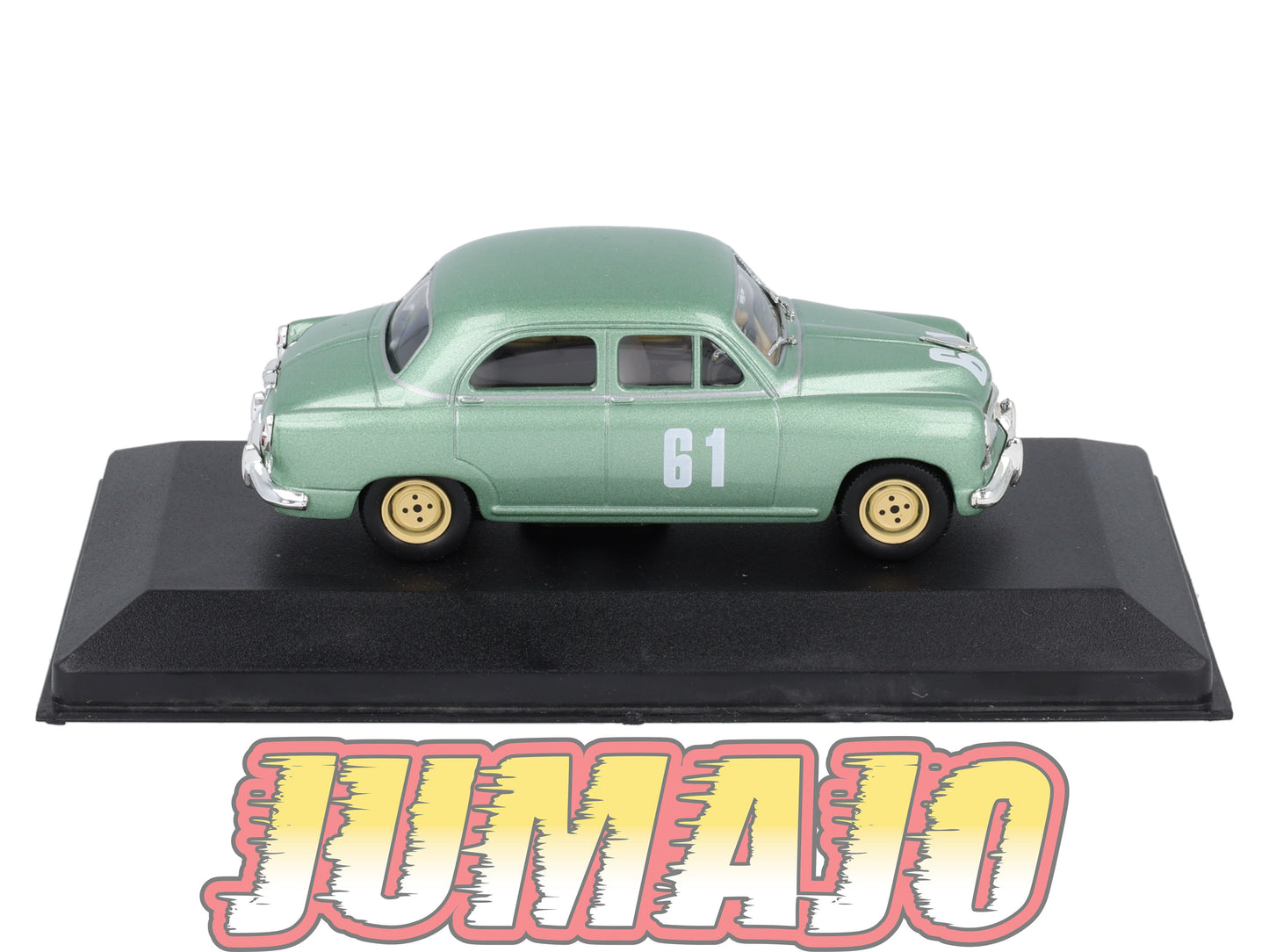 RES5 voiture 1/43 IXO Altaya Rallye Espagne SEAT 1400B 1957 #61 J.Fernández