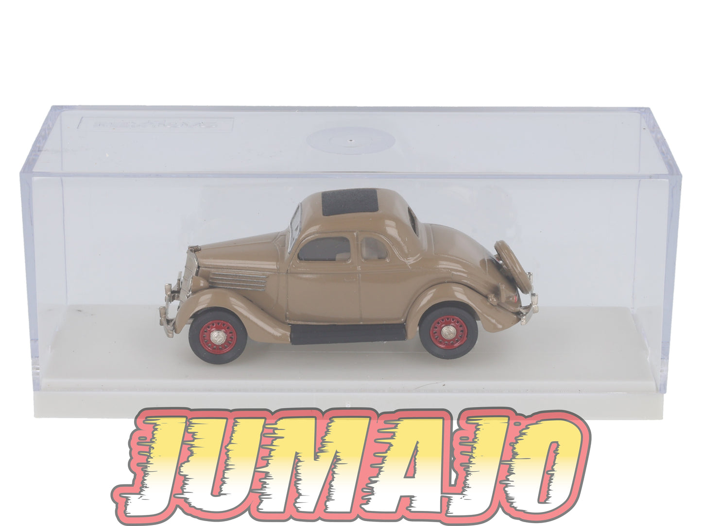 REX11 Voitures 1/43 REXTOYS royales miniatures Ford 53 1935 Marron jantes rouges