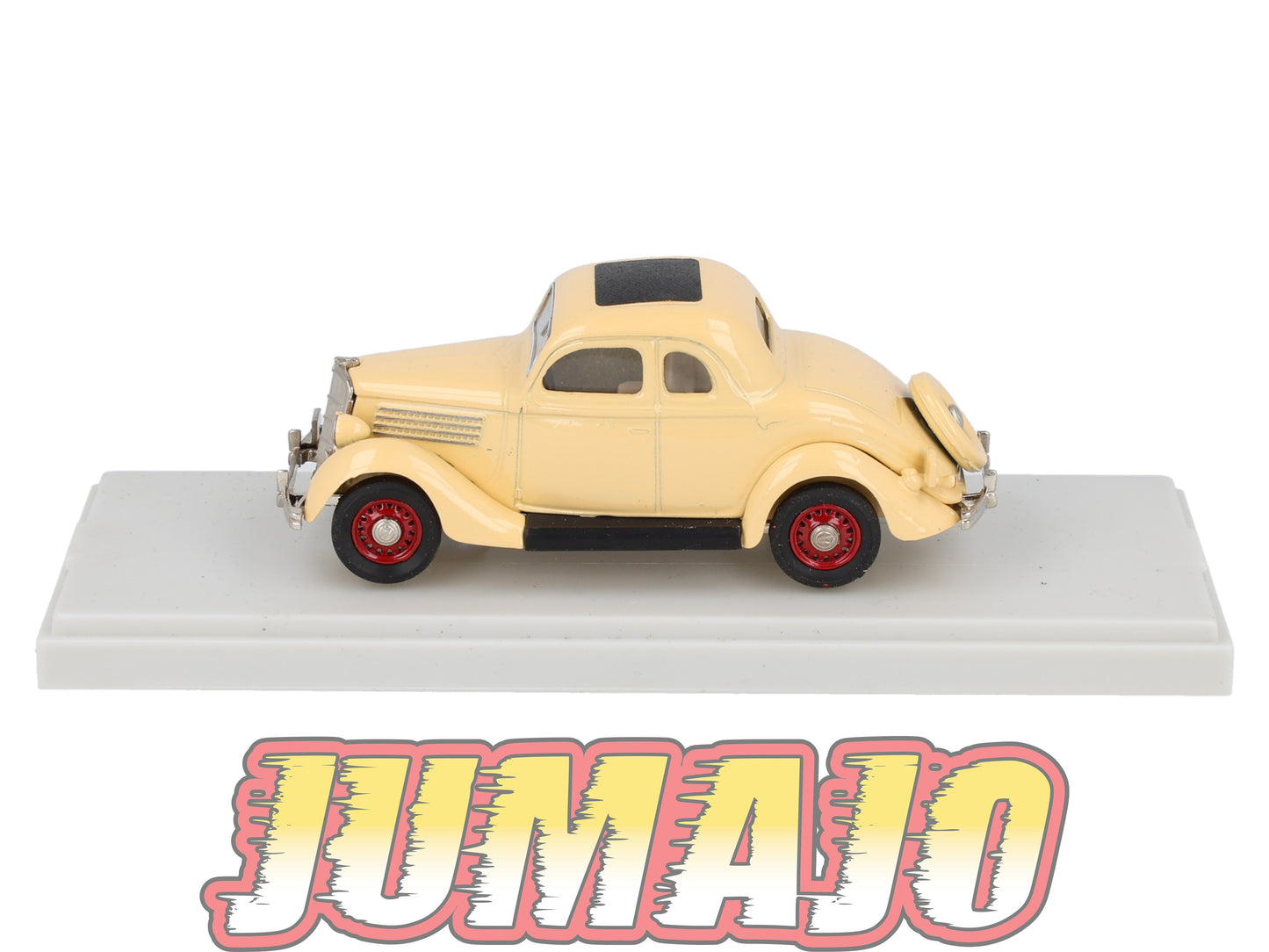 REX12 Voitures 1/43 REXTOYS royales miniatures Ford 53 1935 Beige jantes rouges
