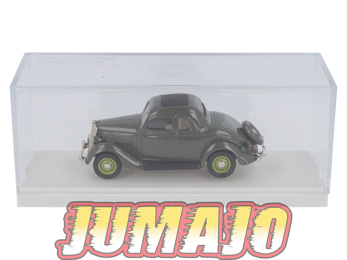 REX13 Voitures 1/43 REXTOYS royales miniatures Ford 53 1935 gris foncé jantes verte