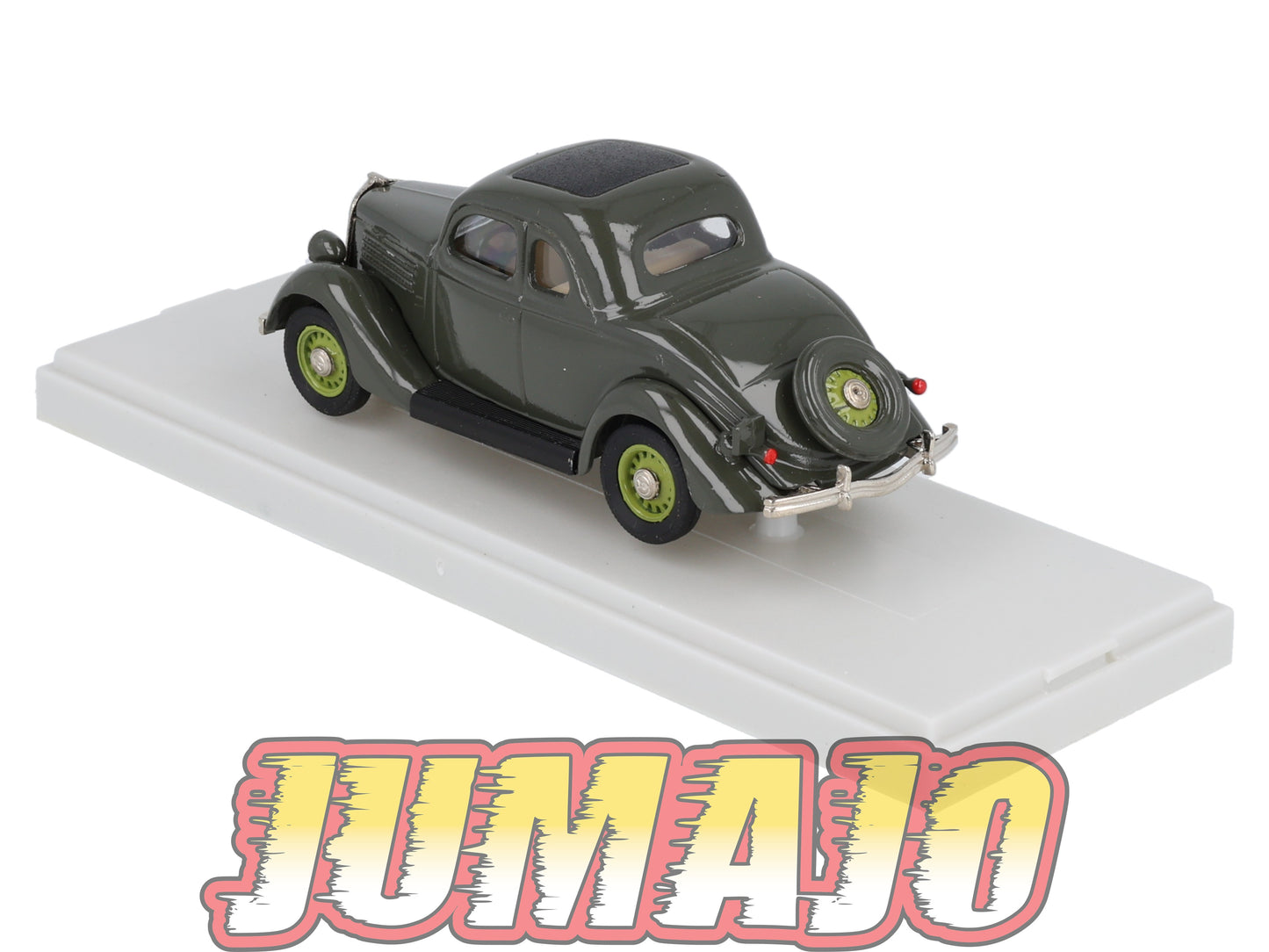 REX13 Voitures 1/43 REXTOYS royales miniatures Ford 53 1935 gris foncé jantes verte
