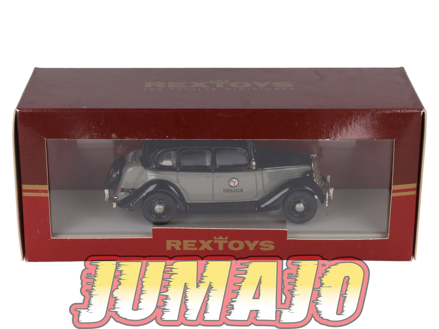REX1 Voitures 1/43 REXTOYS Les royales miniatures : Ford Touring Sedan Police 1935