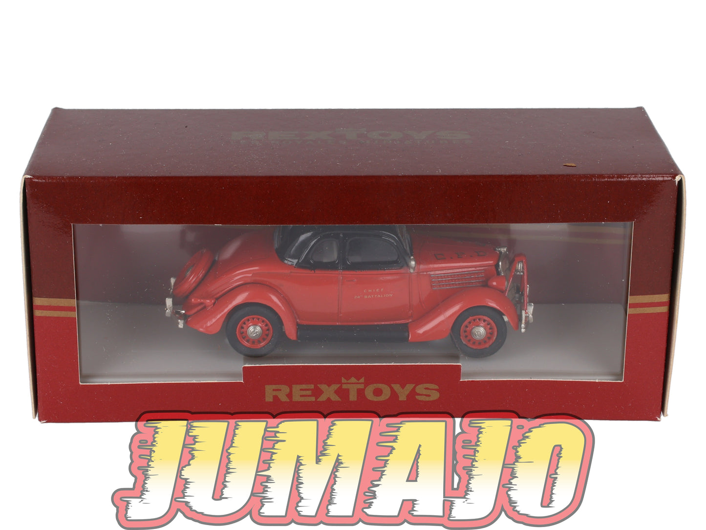 REX4 Voitures 1/43 REXTOYS royales miniatures Ford pompiers 54 1935