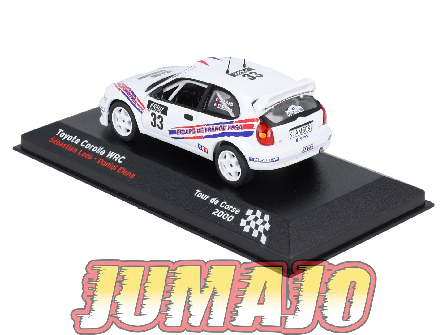 RFR16 voiture 1/43 IXO Altaya Rallye Française TOYOTA Corolla WRC 2000 #33 S.Loeb