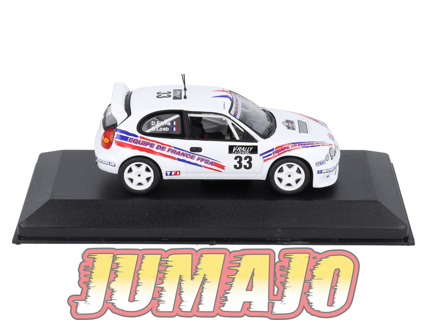RFR16 voiture 1/43 IXO Altaya Rallye Française TOYOTA Corolla WRC 2000 #33 S.Loeb