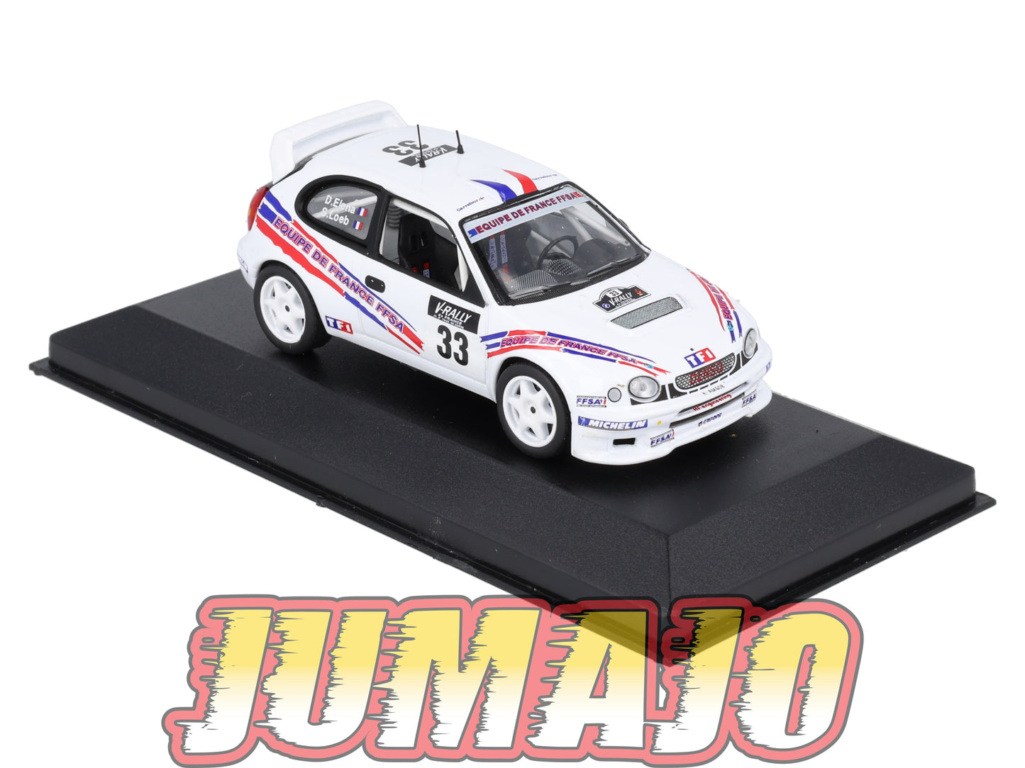 RFR16 voiture 1/43 IXO Altaya Rallye Française TOYOTA Corolla WRC 2000 #33 S.Loeb