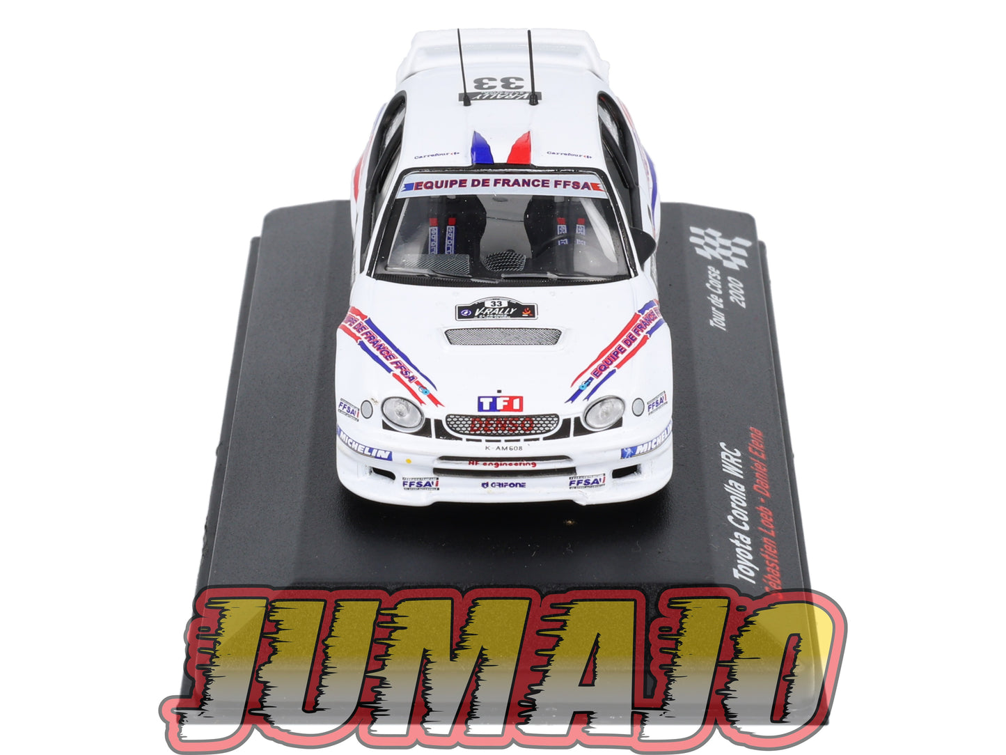 RFR16 voiture 1/43 IXO Altaya Rallye Française TOYOTA Corolla WRC 2000 #33 S.Loeb