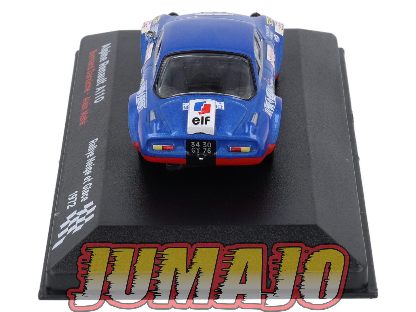 RFR17 voiture 1/43 IXO Rallye Française RENAULT Alpine A110 1972 #3 B.Darniche