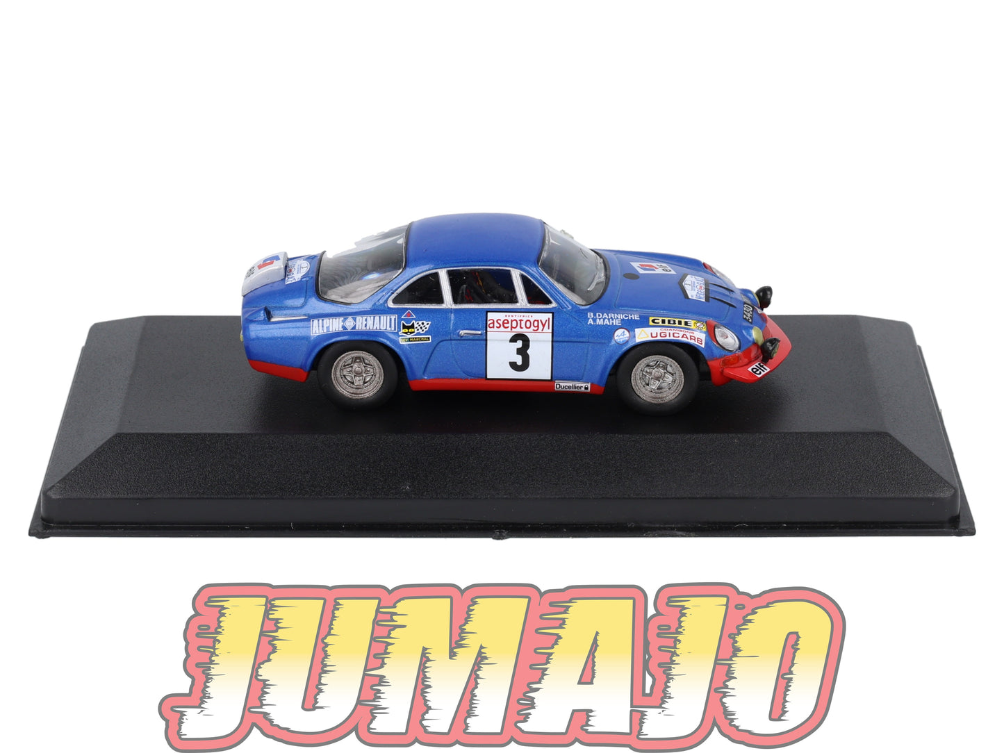 RFR17 voiture 1/43 IXO Rallye Française RENAULT Alpine A110 1972 #3 B.Darniche