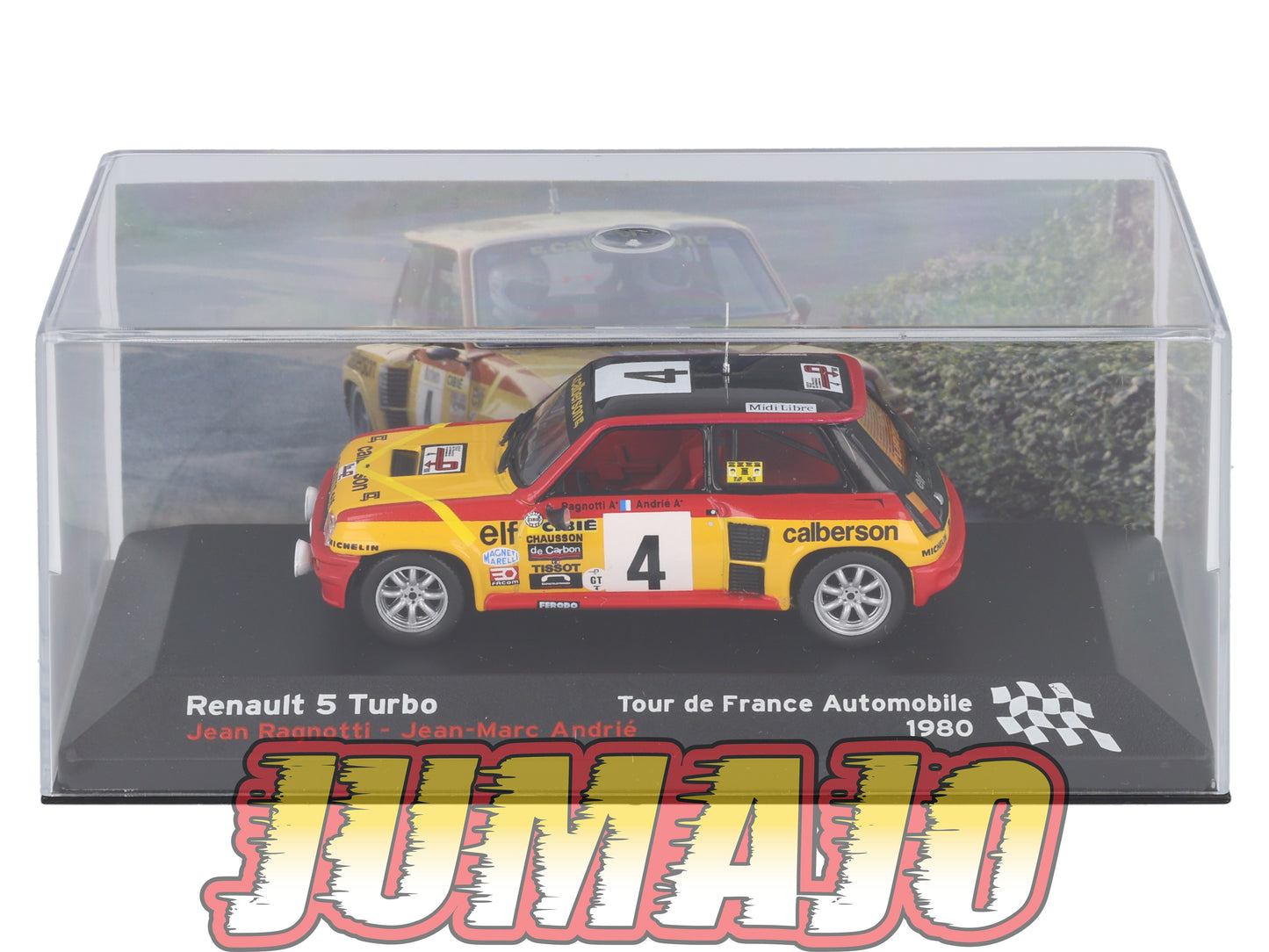 RFR27 voiture 1/43 IXO Rallye Française RENAULT 5 Turbo 1980 #4 J.Ragnotti