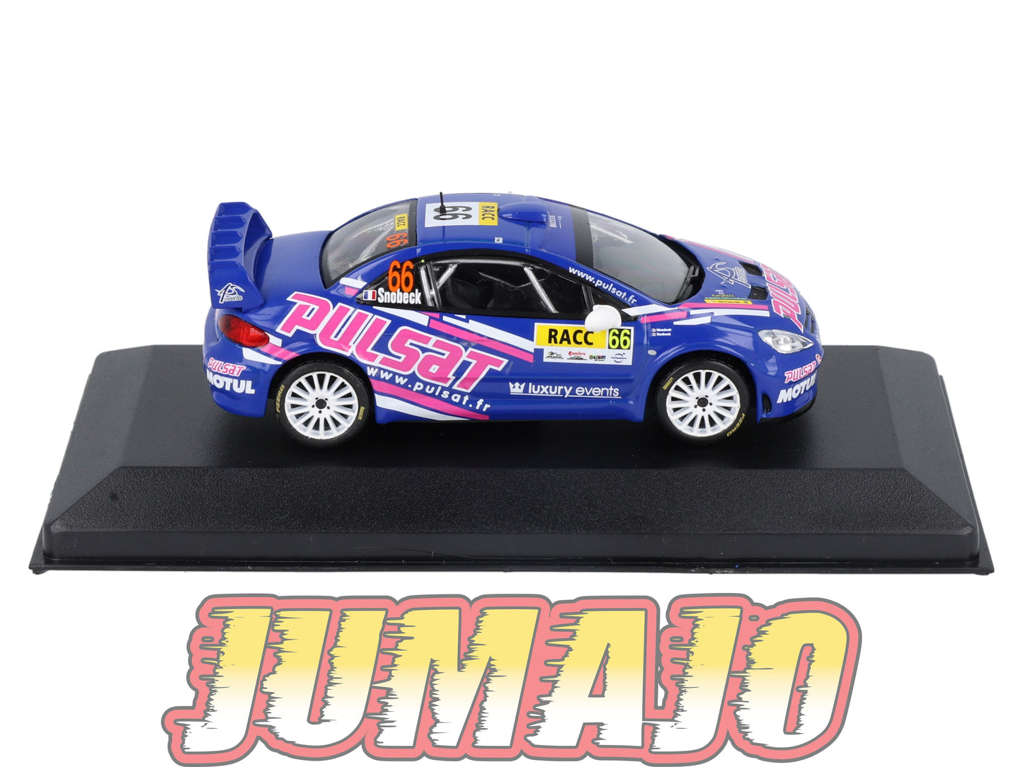 RFR56 voiture 1/43 IXO Altaya Rallye Française PEUGEOT 307 WRC 2009 #66 D.Snobeck