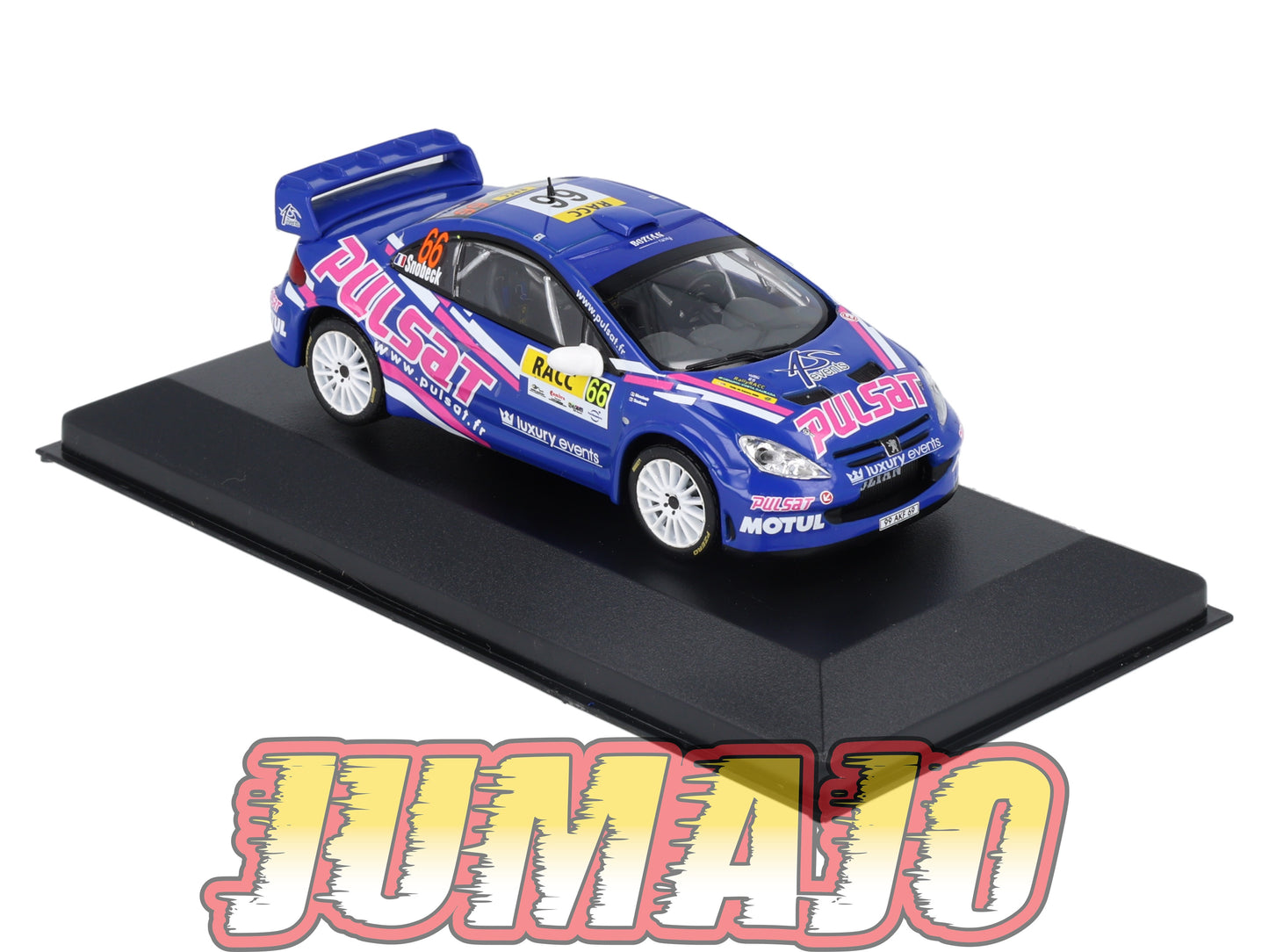 RFR56 voiture 1/43 IXO Altaya Rallye Française PEUGEOT 307 WRC 2009 #66 D.Snobeck