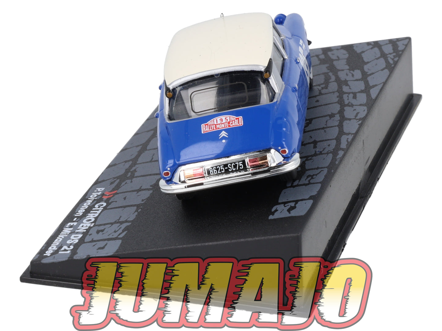 RIT49 Voiture 1/43 IXO Altaya Rallye : CITROEN DS 21 Monte Carlo 1966 #195 P.Toivonen