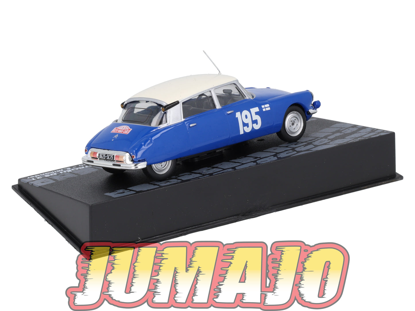 RIT49 Voiture 1/43 IXO Altaya Rallye : CITROEN DS 21 Monte Carlo 1966 #195 P.Toivonen