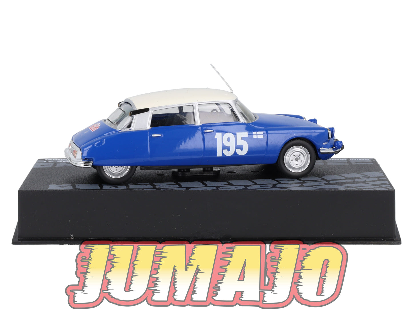 RIT49 Voiture 1/43 IXO Altaya Rallye : CITROEN DS 21 Monte Carlo 1966 #195 P.Toivonen
