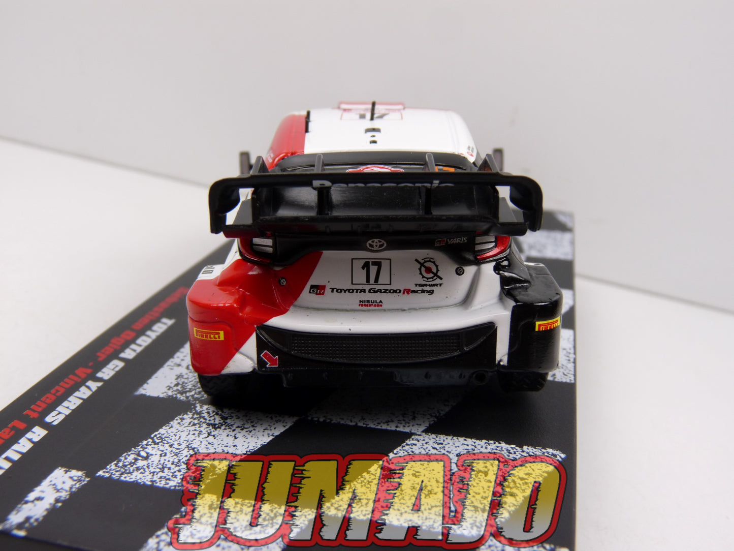 RLY40 Voiture 1/43 Altaya Vainqueurs Rallye : Toyota GR Yaris Rally1 2023 S.Ogier #17