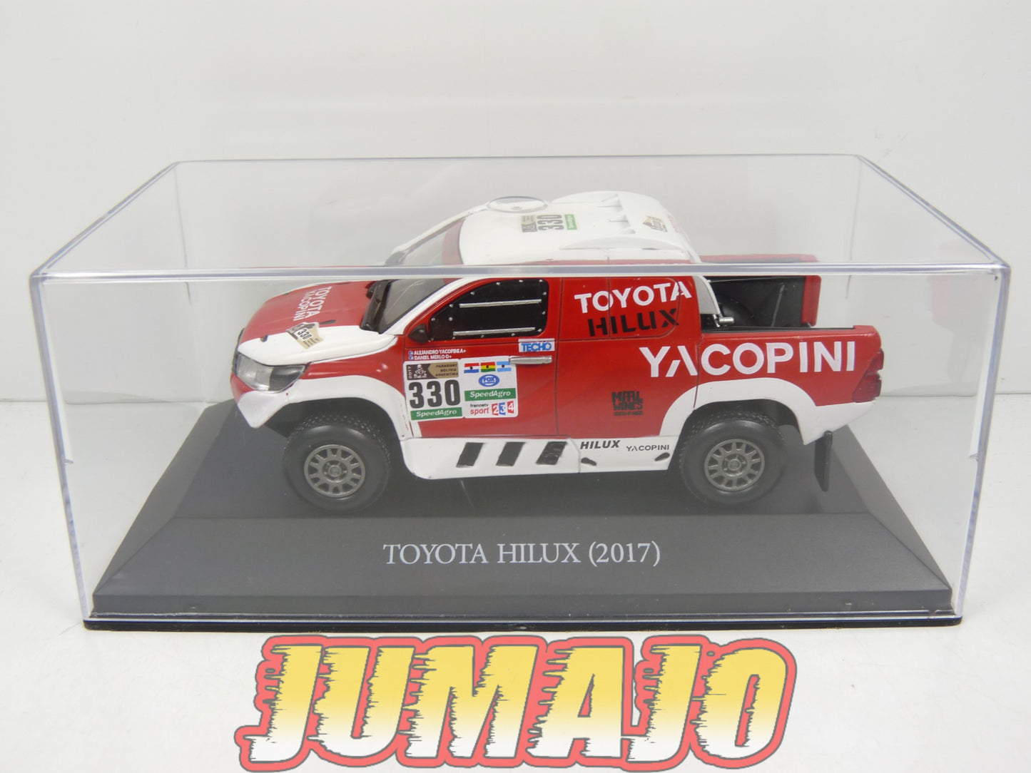 RLY42 Voiture 1/43 SALVAT Paris/Dakar : Toyota Hilux #330 2017