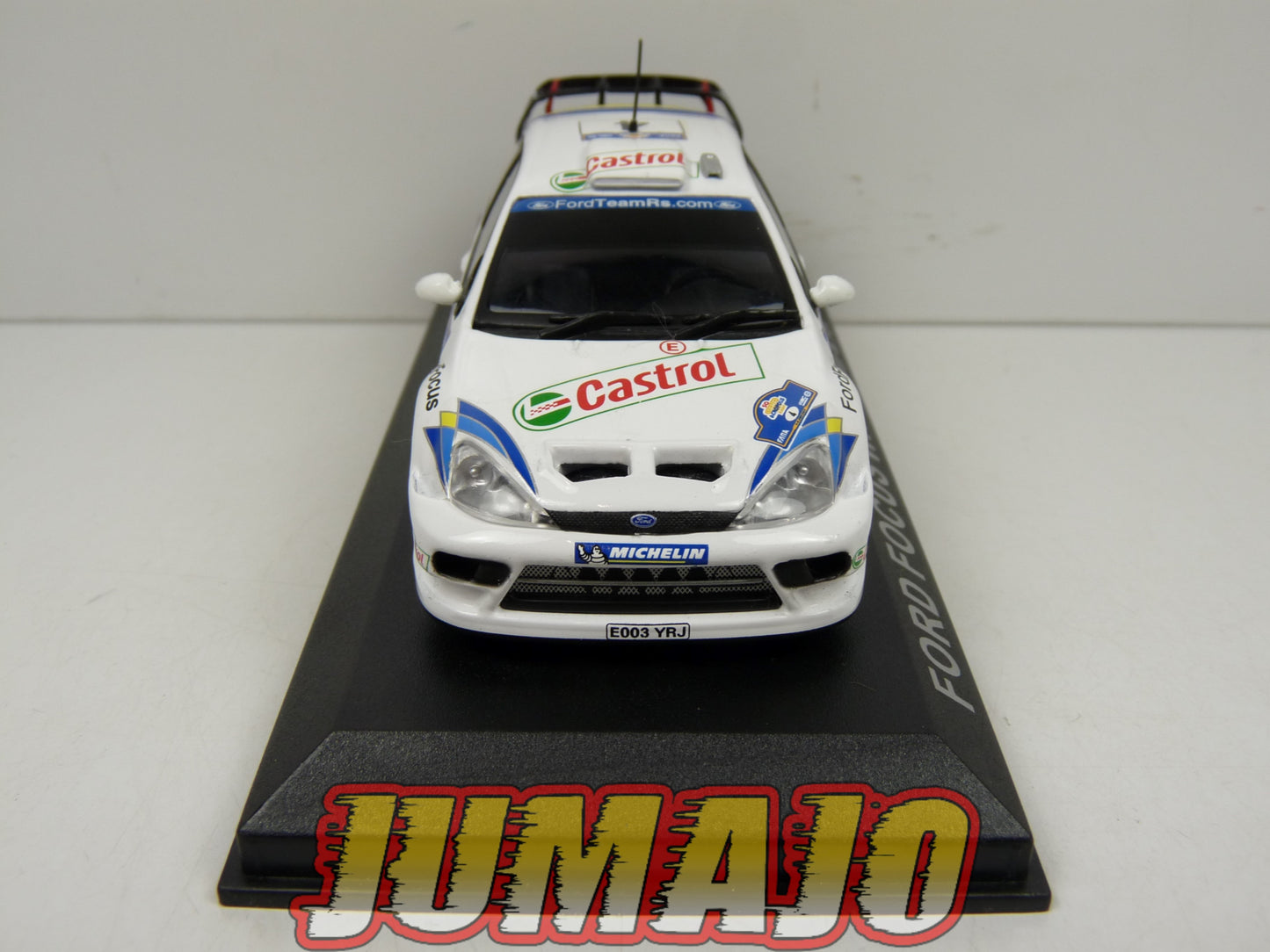 RCA8 voiture 1/43 IXO Altaya Rallye : FORD Focus WRC #4 2003 M.Martin