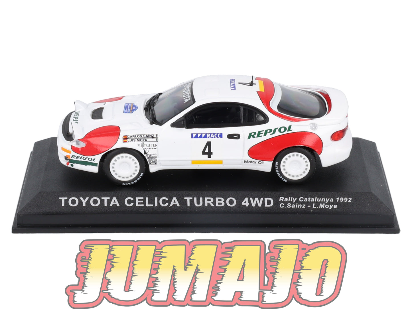 RCA15 1/43 IXO Rallye ALTAYA TOYOTA Celica Turbo 4WD Catalunya 1992 C.Sainz #4