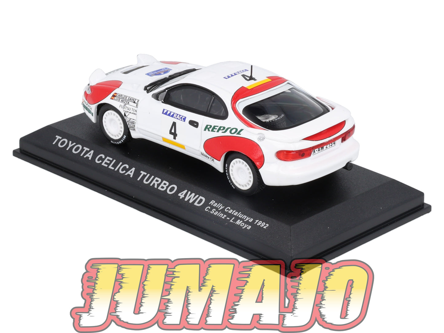 RCA15 1/43 IXO Rallye ALTAYA TOYOTA Celica Turbo 4WD Catalunya 1992 C.Sainz #4