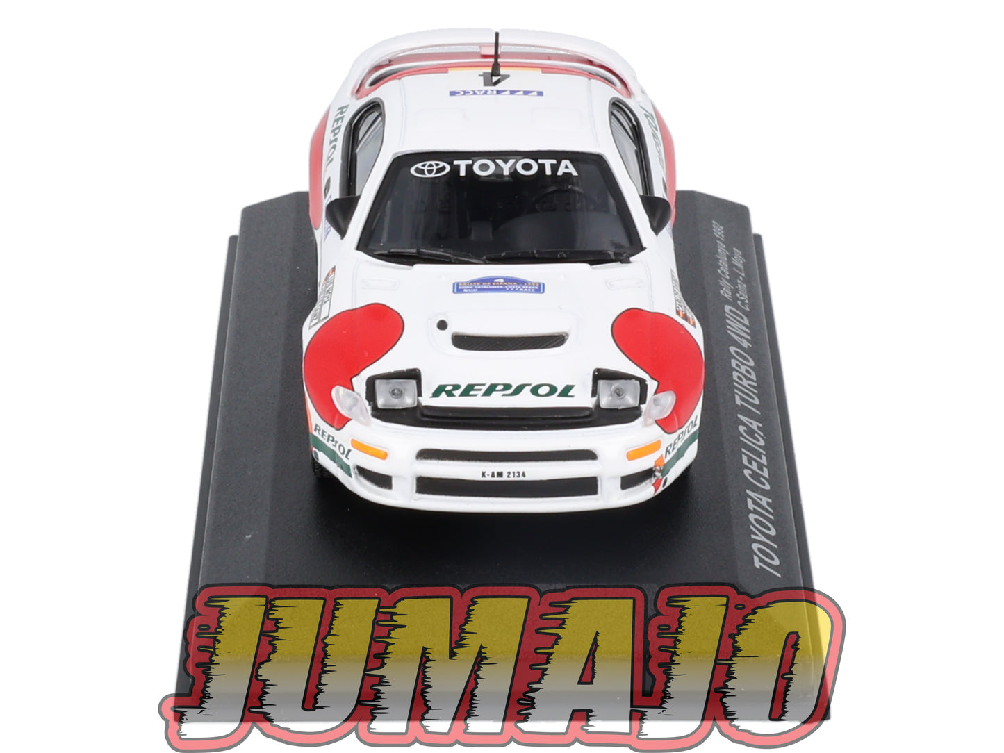 RCA15 1/43 IXO Rallye ALTAYA TOYOTA Celica Turbo 4WD Catalunya 1992 C.Sainz #4
