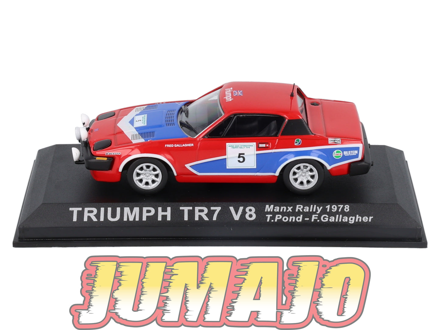 RCA24 Voiture 1/43 IXO Rallye ALTAYA : TRIUMPH TR7 V8 Manx 1978 #5 T.Pond