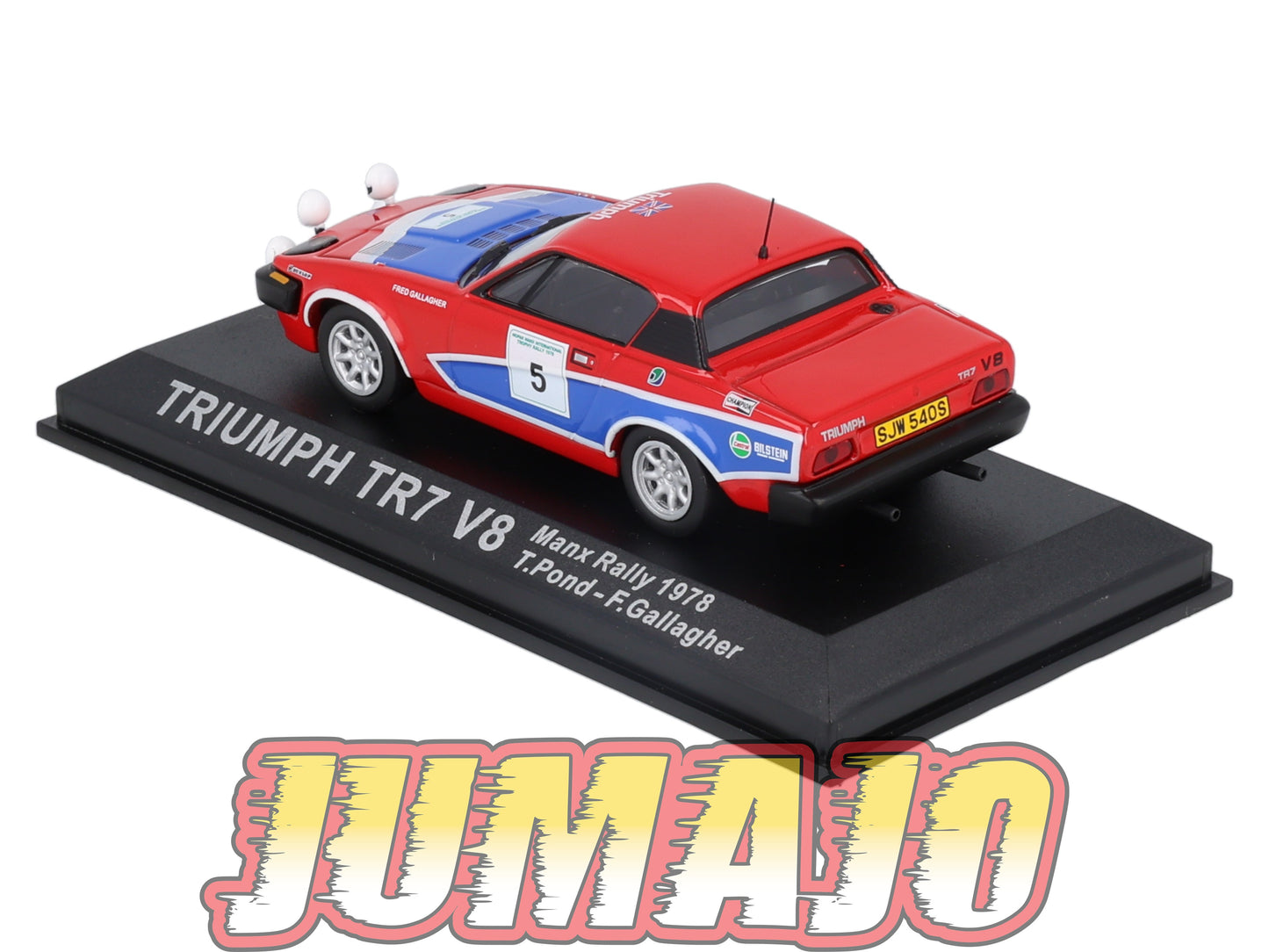 RCA24 Voiture 1/43 IXO Rallye ALTAYA : TRIUMPH TR7 V8 Manx 1978 #5 T.Pond