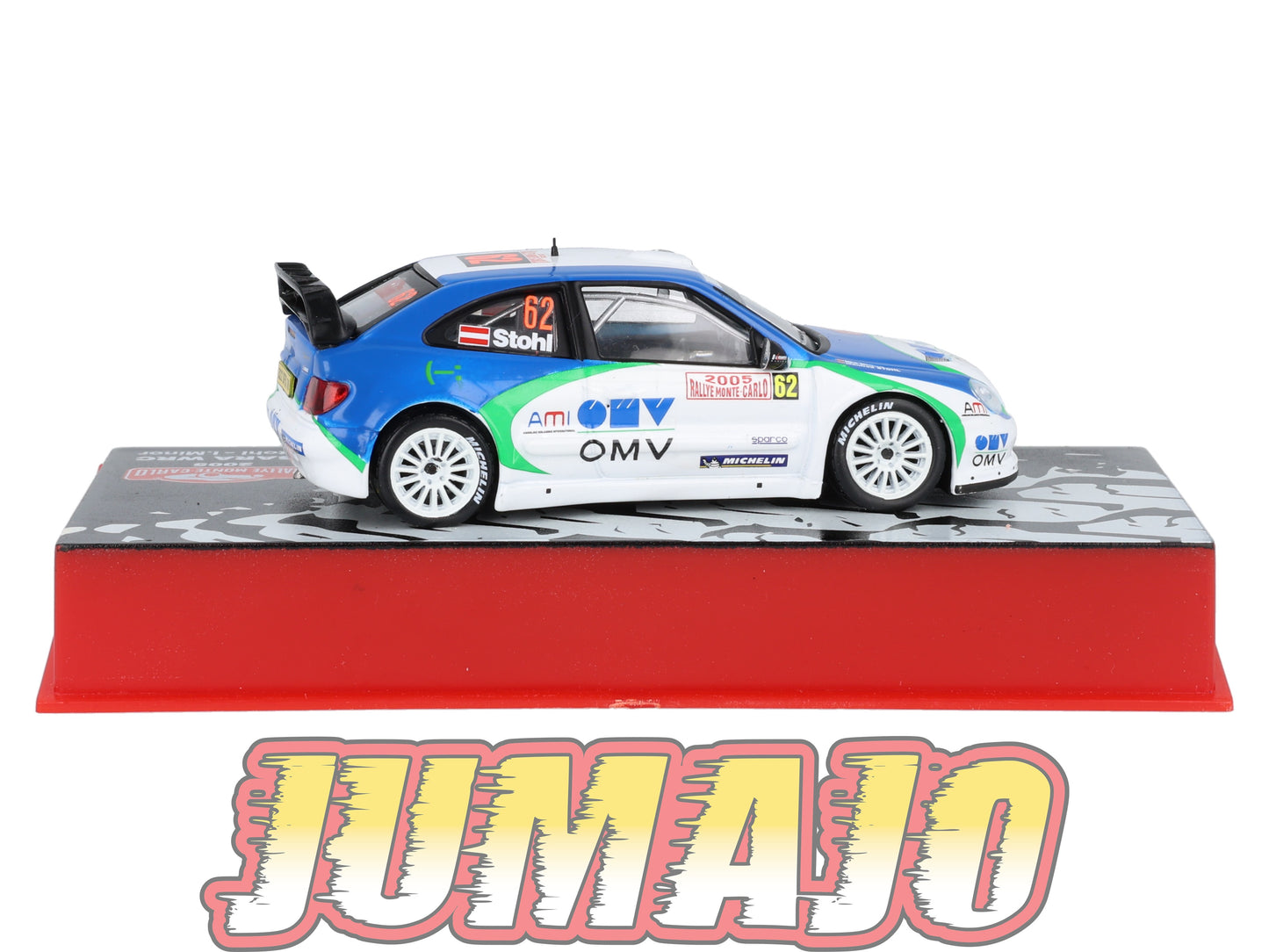 RMC102 Voiture 1/43 IXO Altaya Rallye Monte-carlo CITROËN Xsara WRC #62 M.Stohl 2005