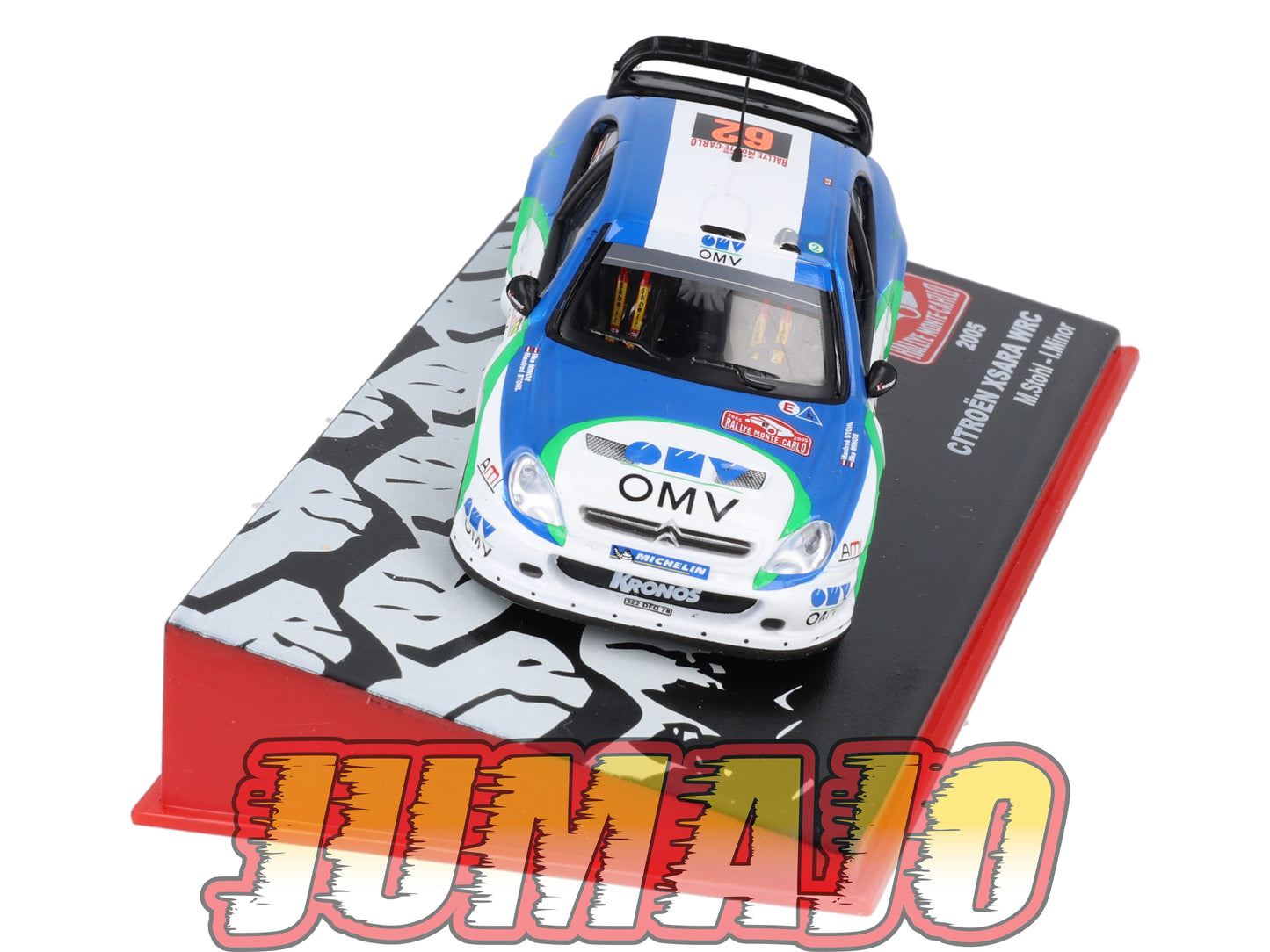 RMC102 Voiture 1/43 IXO Altaya Rallye Monte-carlo CITROËN Xsara WRC #62 M.Stohl 2005