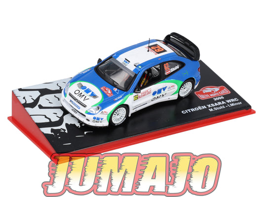 RMC102 Voiture 1/43 IXO Altaya Rallye Monte-carlo CITROËN Xsara WRC #62 M.Stohl 2005