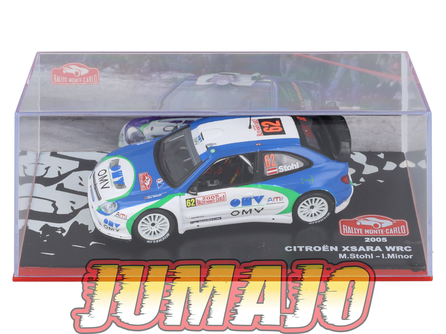 RMC102 Voiture 1/43 IXO Altaya Rallye Monte-carlo CITROËN Xsara WRC #62 M.Stohl 2005