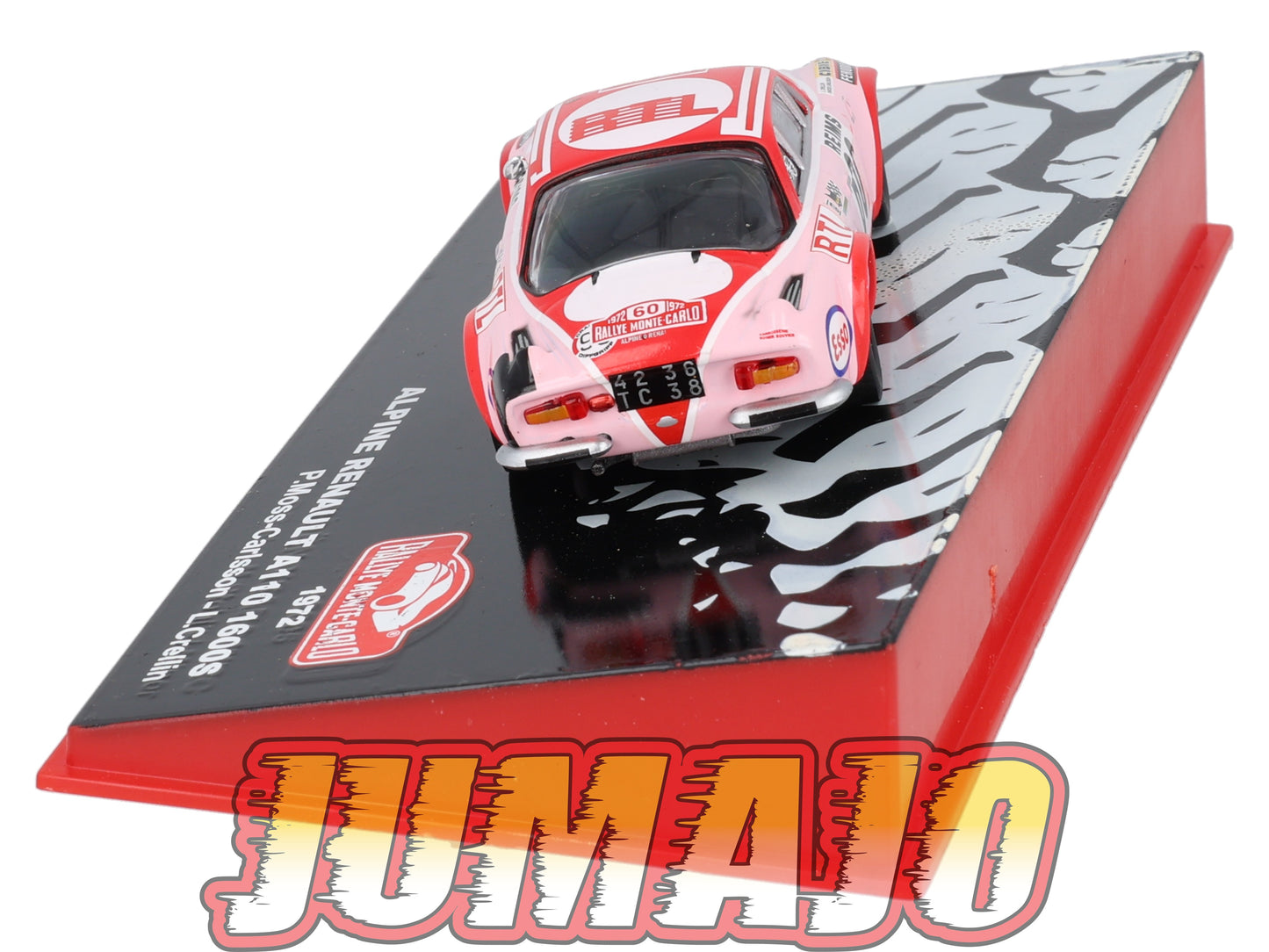 RMC106 Voiture 1/43 IXO Altaya Rallye Monte-carlo RENAULT Alpine A110 1600S #60 P.Moss-Carlsson 1972