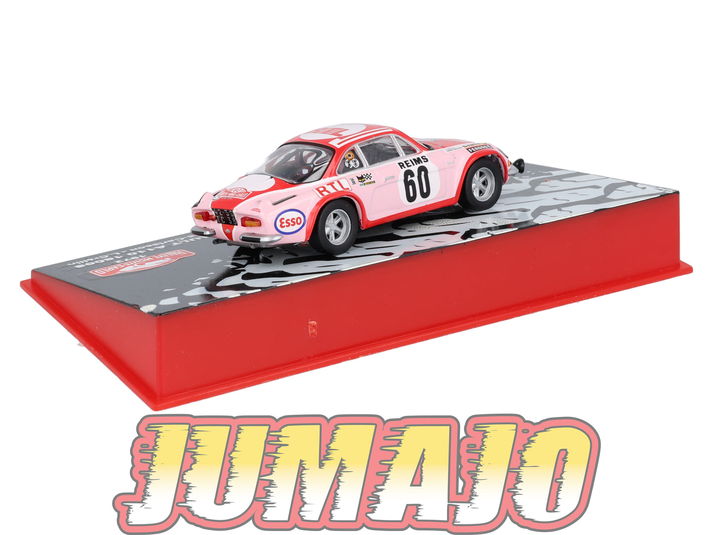 RMC106 Voiture 1/43 IXO Altaya Rallye Monte-carlo RENAULT Alpine A110 1600S #60 P.Moss-Carlsson 1972