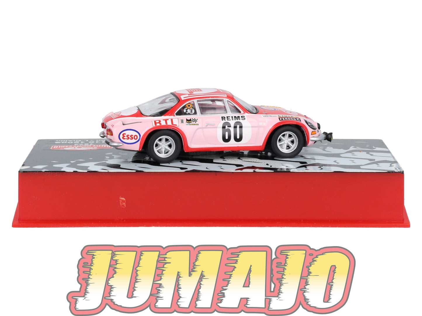 RMC106 Voiture 1/43 IXO Altaya Rallye Monte-carlo RENAULT Alpine A110 1600S #60 P.Moss-Carlsson 1972