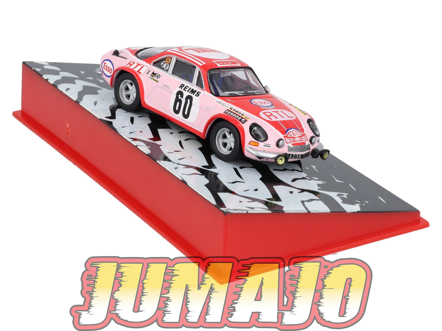 RMC106 Voiture 1/43 IXO Altaya Rallye Monte-carlo RENAULT Alpine A110 1600S #60 P.Moss-Carlsson 1972