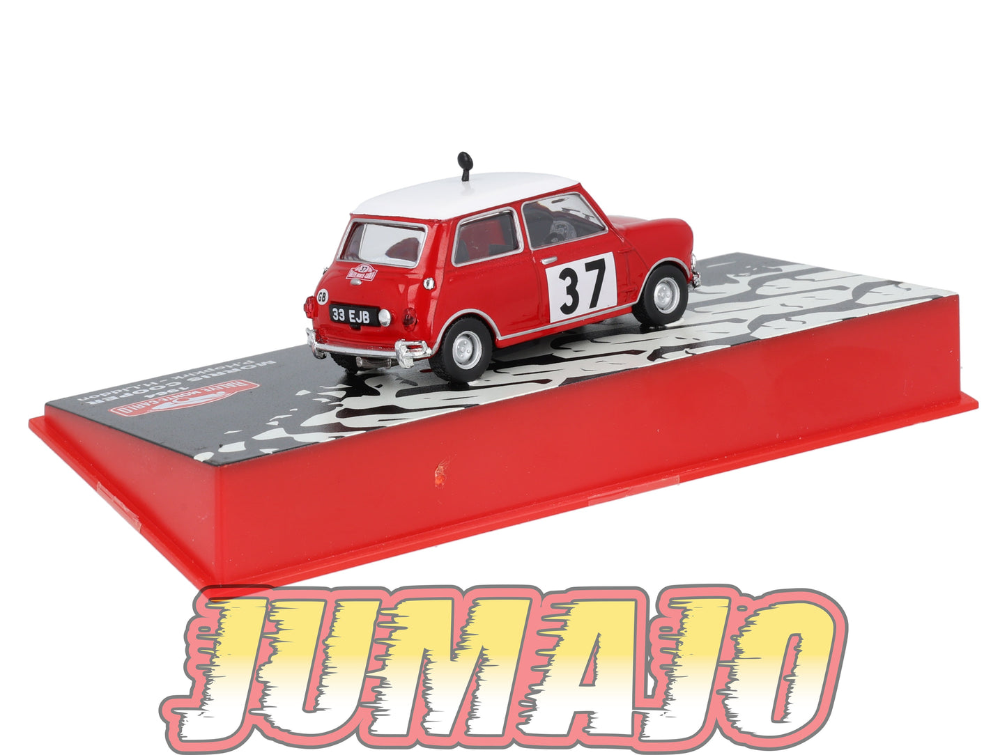 RMC110 Voiture 1/43 IXO Altaya Rallye monte-carlo MORRIS Cooper 1964 #37 P.Hopkirk