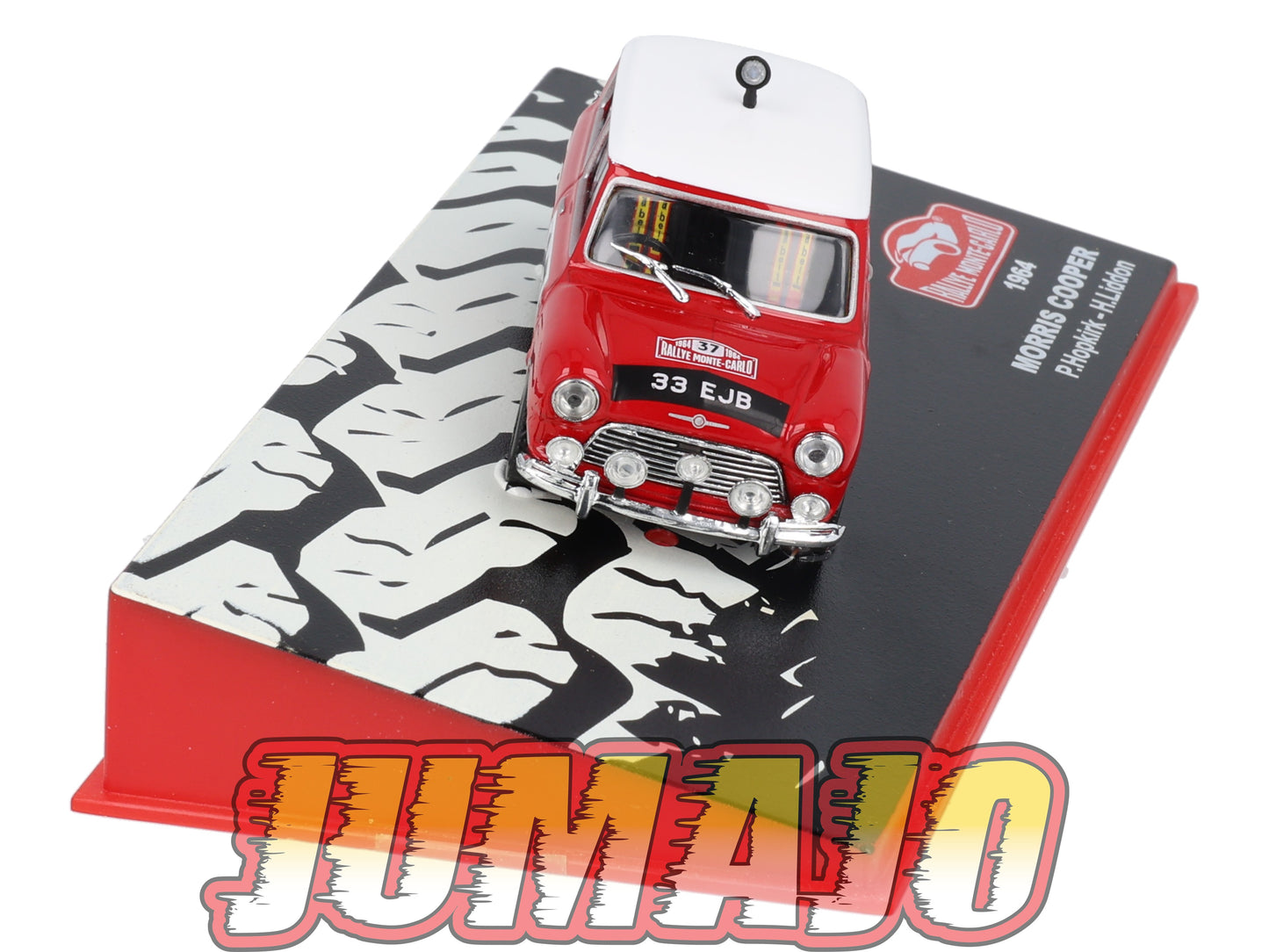 RMC110 Voiture 1/43 IXO Altaya Rallye monte-carlo MORRIS Cooper 1964 #37 P.Hopkirk