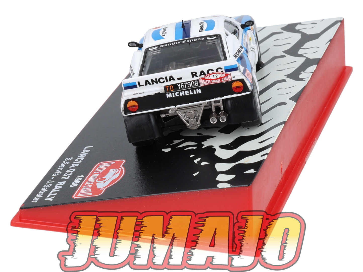 RMC111 Voiture 1/43 IXO Altaya Rallye monte-carlo LANCIA 037 1986 #12 S.Servia