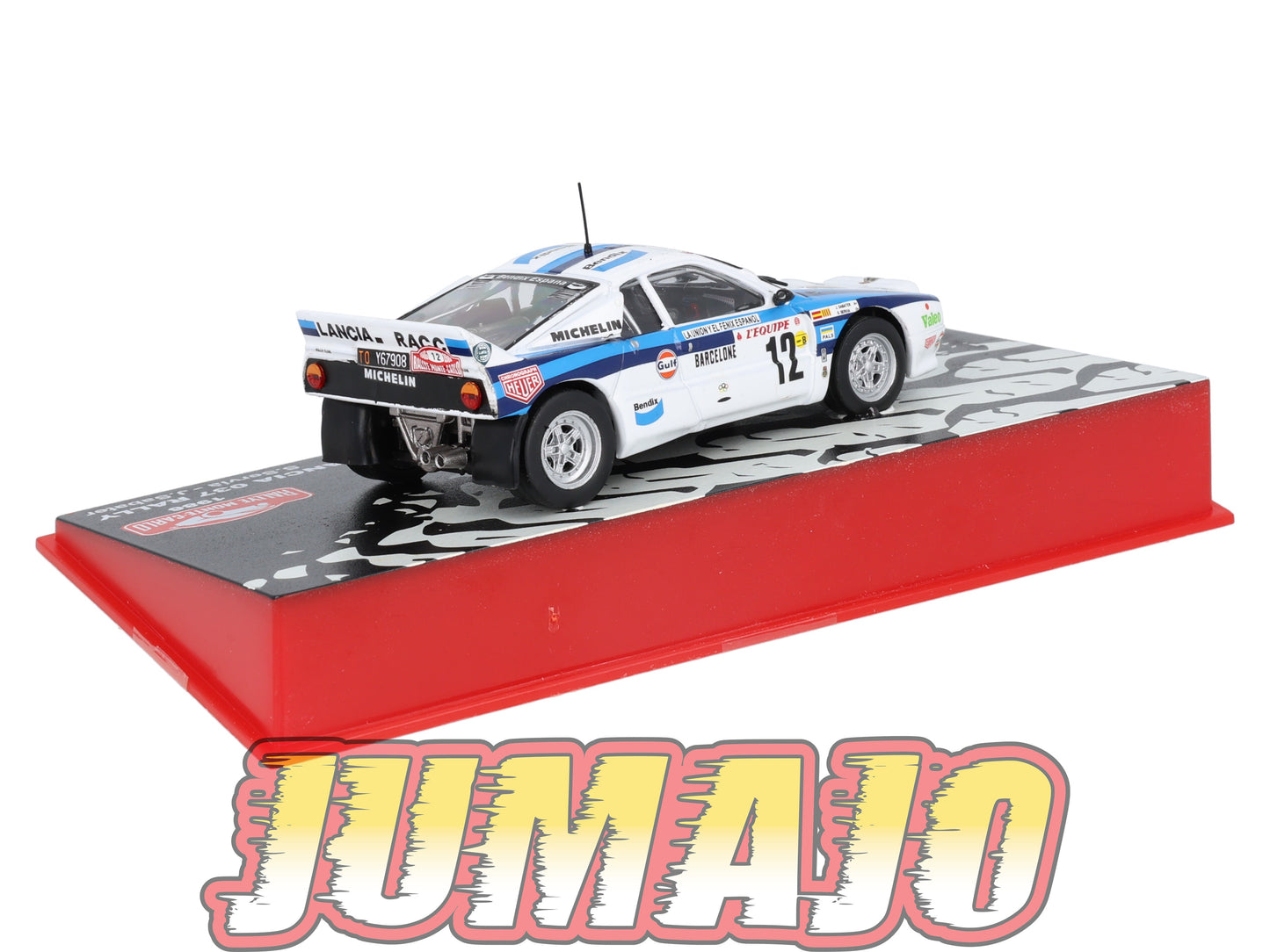 RMC111 Voiture 1/43 IXO Altaya Rallye monte-carlo LANCIA 037 1986 #12 S.Servia