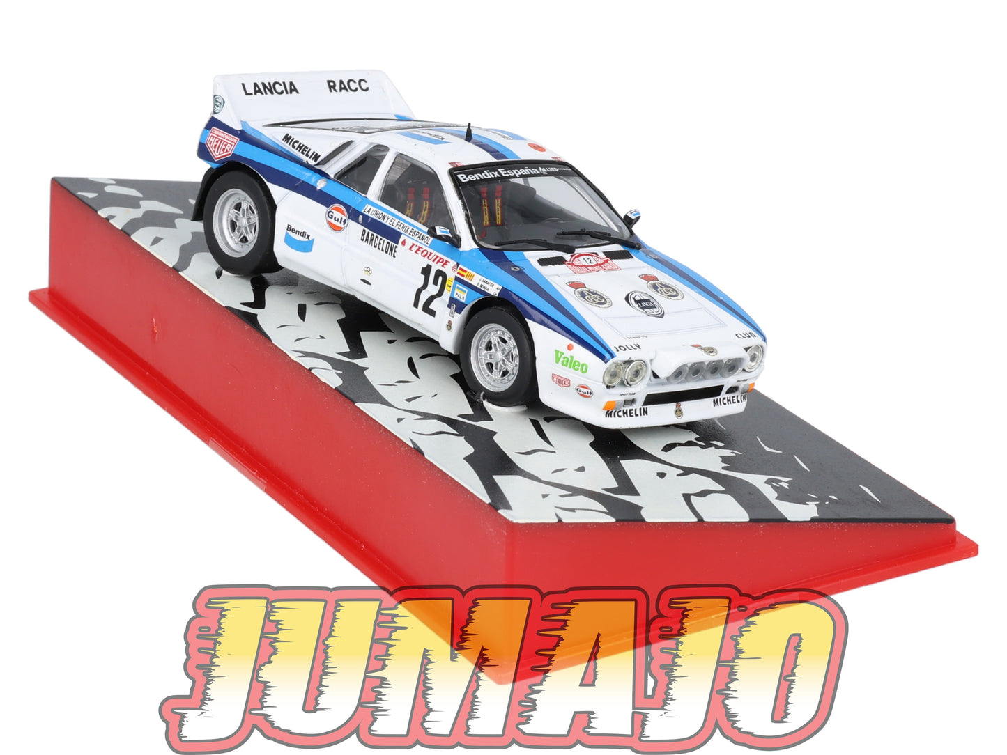 RMC111 Voiture 1/43 IXO Altaya Rallye monte-carlo LANCIA 037 1986 #12 S.Servia