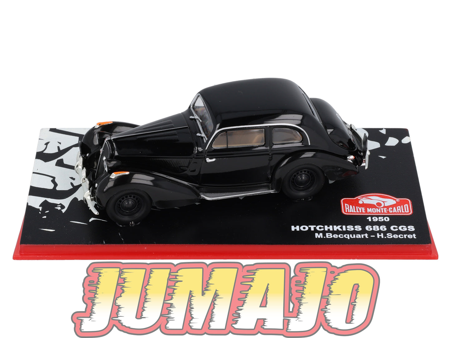 RMC114 Voiture 1/43 IXO Altaya Rallye Monte-carlo HOTCHKISS 686 CGS M.Becquart 1950